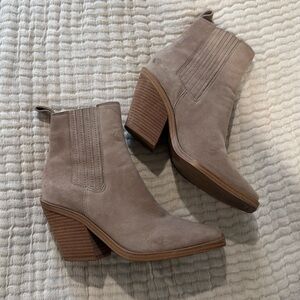Vince Camuto suede booties
